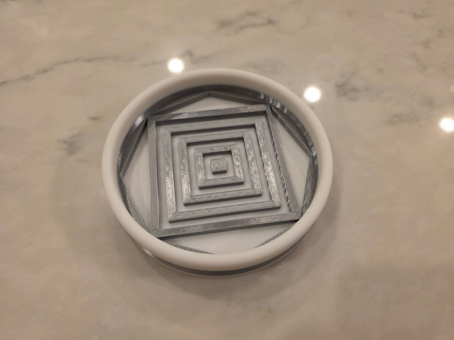 Modern Diamond Cup Coaster (6 Coasters Per Order)