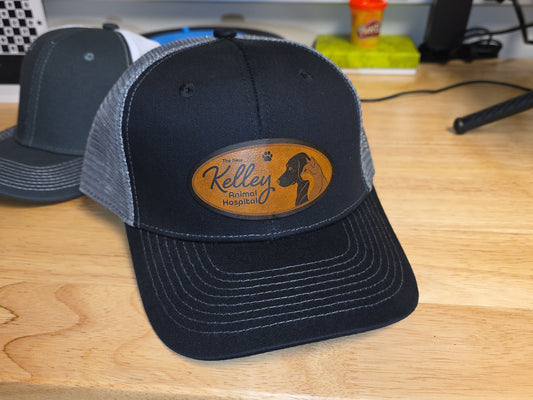 Custom Laser Engraved Leather Patch
